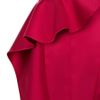 Karen Millen Leading Lady Satin Dress in Red (pink) - Lyst