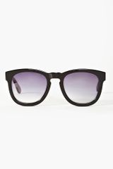 Nasty Gal Classic Fox Shades Black
