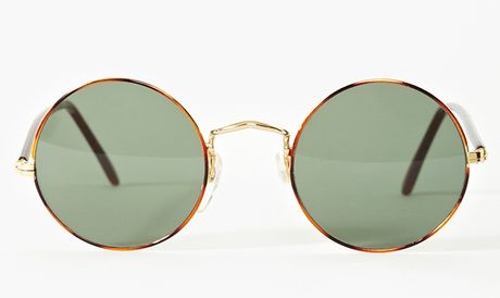 Nasty Gal Joplin Shades in Gold - Lyst