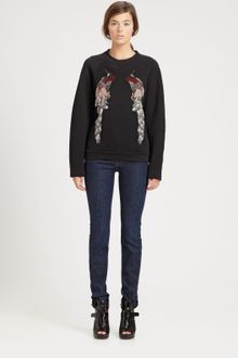 Proenza Schouler Embroidered Sweatshirt - Lyst