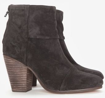 Rag & Bone Classic Newbury Booties Dark Brown - Lyst