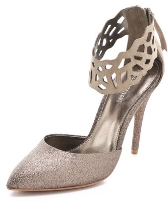 Rebecca Taylor Skylar Glitter Pumps - Lyst