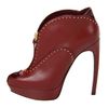 Alexander Mcqueen Brown Heel Boots in Brown (l) - Lyst