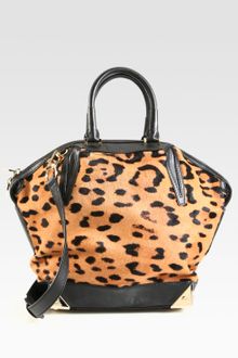 Alexander Wang Emile Haircalf Satchel - Lyst