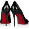 Christian Louboutin Decollete 100 Patentleather Pumps in Black - Lyst