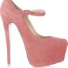 Christian Louboutin Lady Daf 160 Suede Platform Pumps in Pink (rose) - Lyst