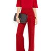 Giambattista Valli Woolblend Wideleg Pants in Red - Lyst