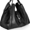 Gucci Stirrup Python Hobo Bag in Black - Lyst
