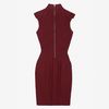 Helmut Lang Preorder Exclusive Pixel Seamed Sleeveless Dress in Purple (bordeaux) - Lyst