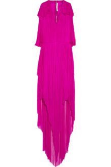 Willow Draped Silk Tulle Dress - Lyst