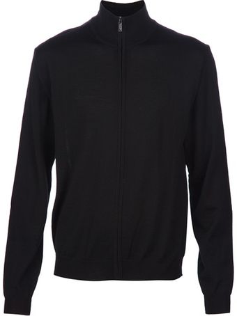 Calvin Klein Zipped Sweatshirt - Lyst
