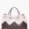 Chloé Ivory Charlie Zigzag Tote in White (ivory) - Lyst
