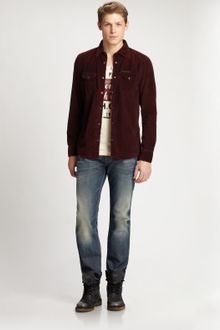 Diesel Svarog Corduroy Shirt - Lyst