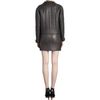 Lanvin Cable Leather Jacket in Gray (anthracite) - Lyst