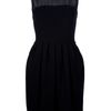 Moschino Cheap & Chic Sweetheart Dress in Black - Lyst