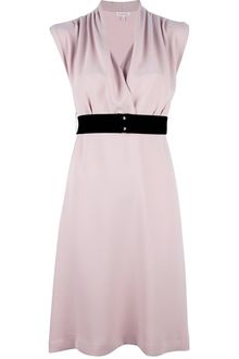 P.a.r.o.s.h. Belted Sleeveless Dress - Lyst