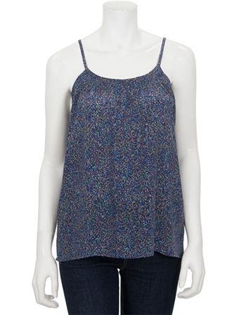 Tucker Shirred Cami - Lyst
