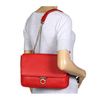 Versace Leather Shoulder Bag  in Red (r) - Lyst
