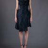 Vivienne Westwood Anglomania Drape Front Pleat Dress in Black - Lyst