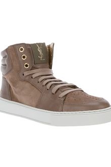 Yves Saint Laurent High Top Sneaker - Lyst