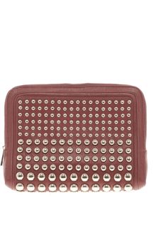 Asos Dome Stud Gusset Clutch - Lyst