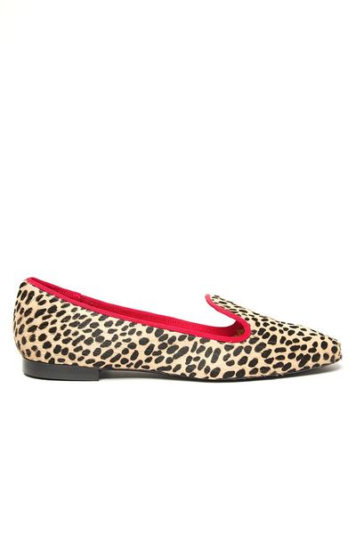 Avec Moderation Leopard Print Smoking Slipper in Animal (leopard) - Lyst