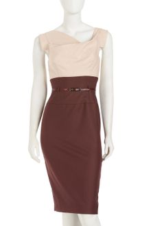 Black Halo Colorblock Sheath Dress - Lyst