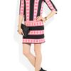 Collette By Collette Dinnigan Printed Stretchjersey Dress in Pink (black) - Lyst
