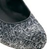 Dune Bo Sequin Court Shoes in Silver - Lyst