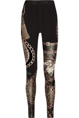 Emma Cook Printed Stretch Jersey Leggings