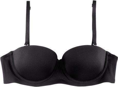 strapless h&m