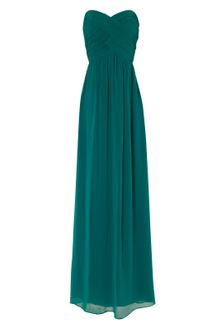Jane Norman Pleat Bodice Maxi - Lyst