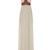Jane Norman Tribal Bead Maxi in White - Lyst