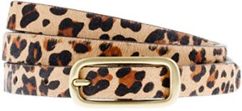 J.Crew Calf Hair Skinny Belt - Lyst