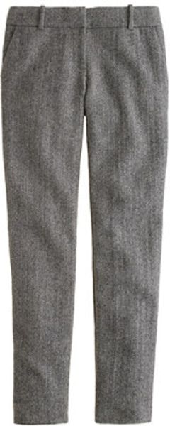 J.Crew Café Capri in Herringbone - Lyst