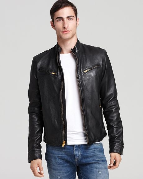 and grey suit pants or dress it down with a simple V-neck and jeans, the leather jacket has become the primary focal point for my outfits and says a lot