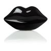 Lulu Guinness Perspex Lips Clutch in Black - Lyst