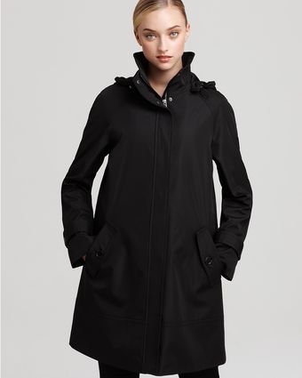 Marc New York A Line Zip Front Raincoat - Lyst