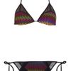 Missoni Basket Crochetknit Triangle Bikini in Multicolor (multicolored) - Lyst