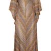 Missoni Crochet Knit Kaftan in Multicolor (multicolored) - Lyst