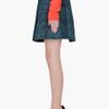 Proenza Schouler Green Indigo Tweed Skirt in Blue (green) - Lyst