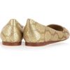 Stella Mccartney Brocade Ballet Flats in Gold - Lyst