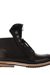 Dior Homme Boots in Black Calfskin