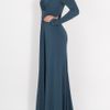 Elie Saab Jersey Gown in Blue - Lyst
