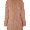 Elizabeth And James Elizabeth and James Elijah Coat Apricot in Brown - Lyst