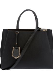 Fendi Trim Detail Shopper Bag - Lyst