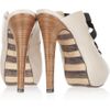 Georgina Goodman Lacey Leather Mules in Beige (cream) - Lyst