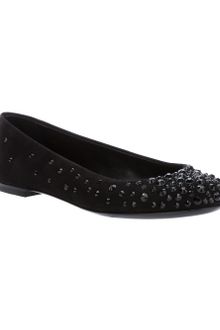 Giuseppe Zanotti Gem Embellished Ballet Pump - Lyst
