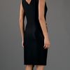 Gucci Fitted Draped Dress in Black - Lyst