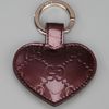 Gucci Heart Keyring in Brown - Lyst